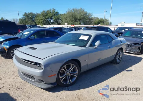 2022 Dodge Challenger R/T из США, поврежденный, VIN 2C3CDZBT5NH105377